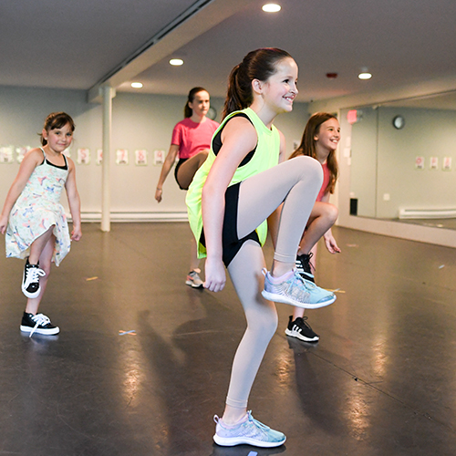 kid-using-rubber-shoes-dance